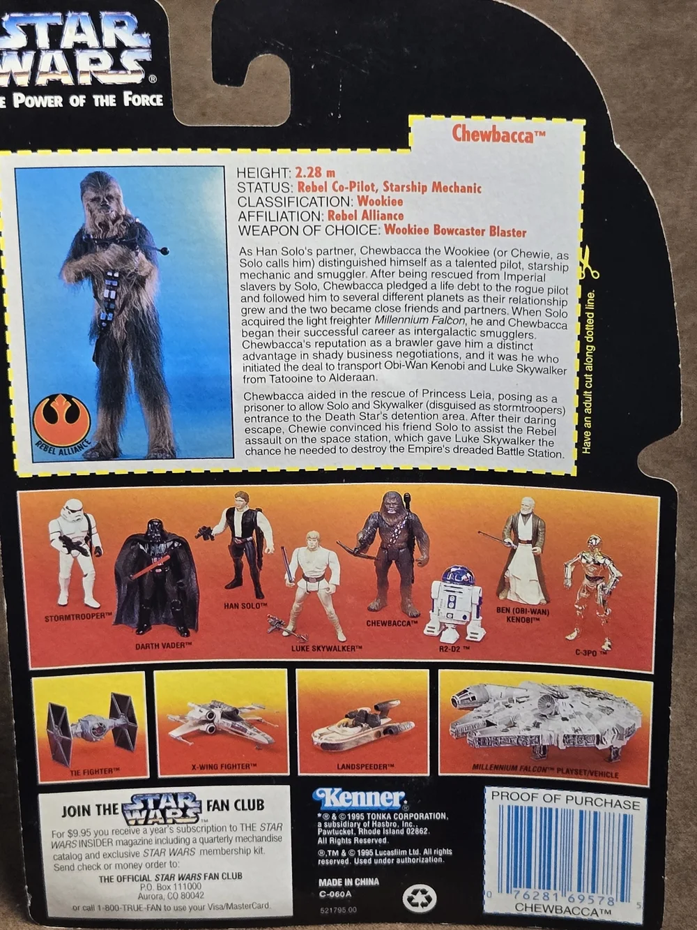 Star Wars vintage 1995